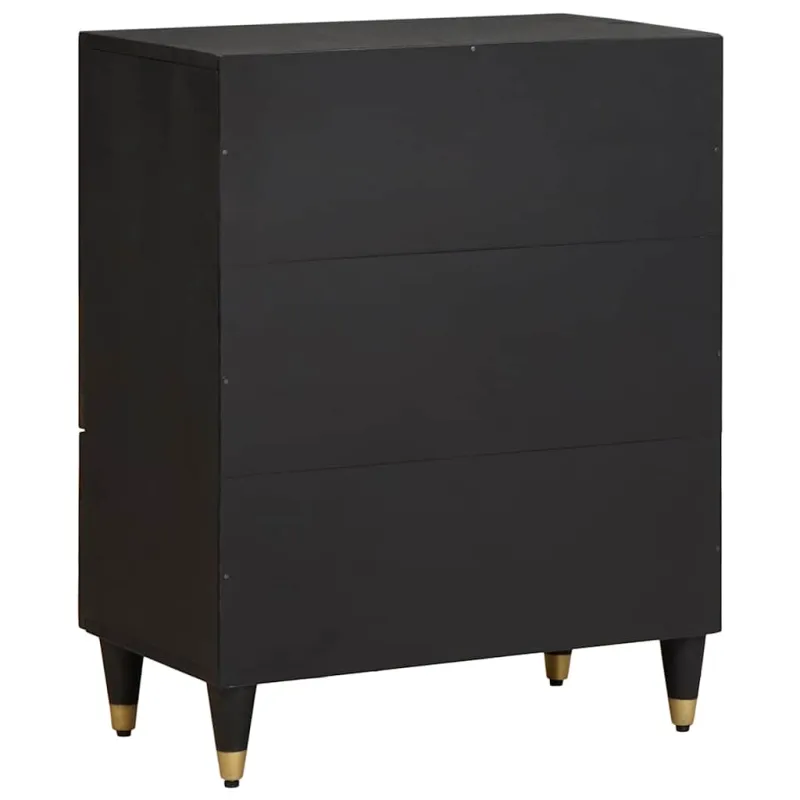 Kabalas Juoda 60 x 33 x 75 cm Kietas mango medis