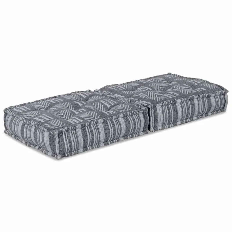 Modulinė sofa Pilkas spausdinimas 70 x 70 x 36 cm Audinys