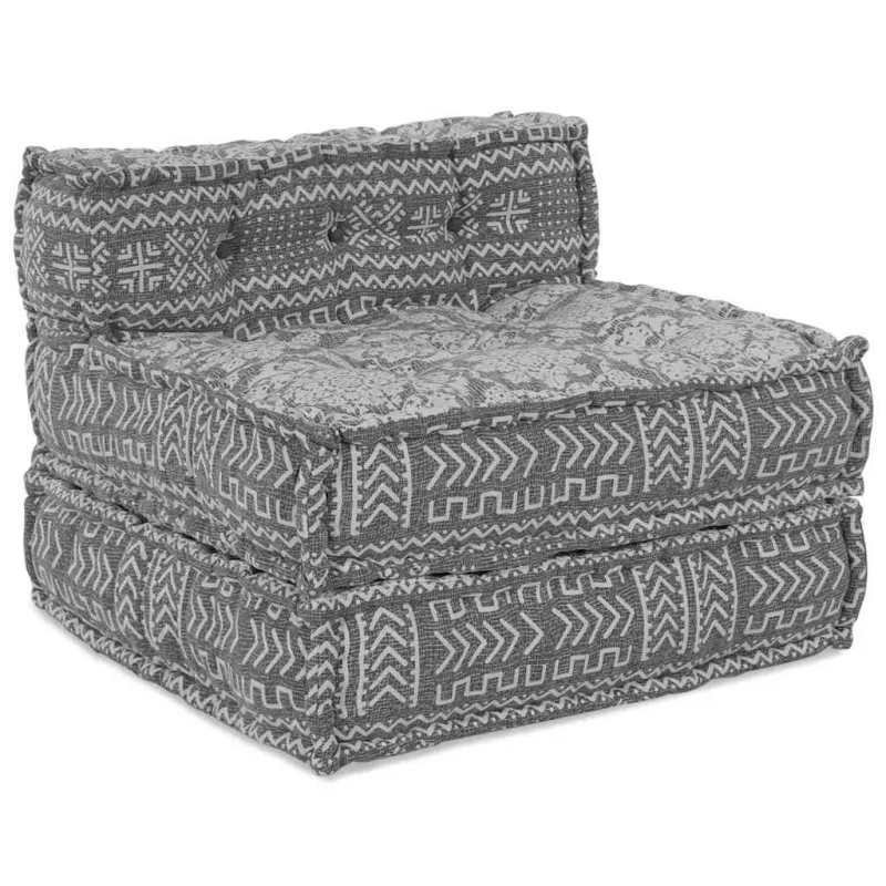 Modulinė sofa Šviesiai pilka 70 x 70 x 56 cm Audinys