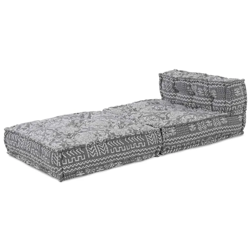 Modulinė sofa Šviesiai pilka 70 x 70 x 56 cm Audinys
