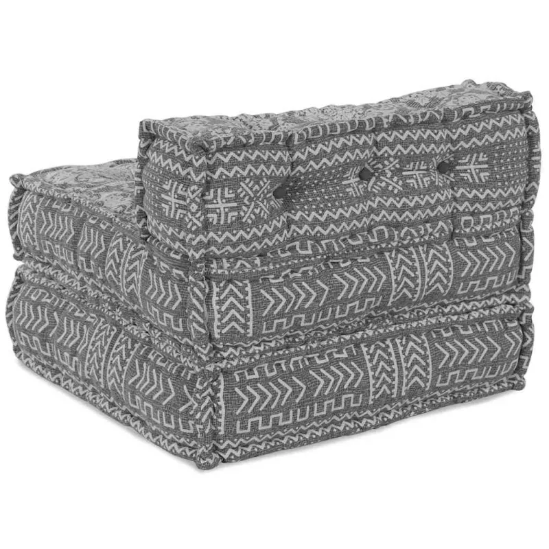 Modulinė sofa Šviesiai pilka 70 x 70 x 56 cm Audinys