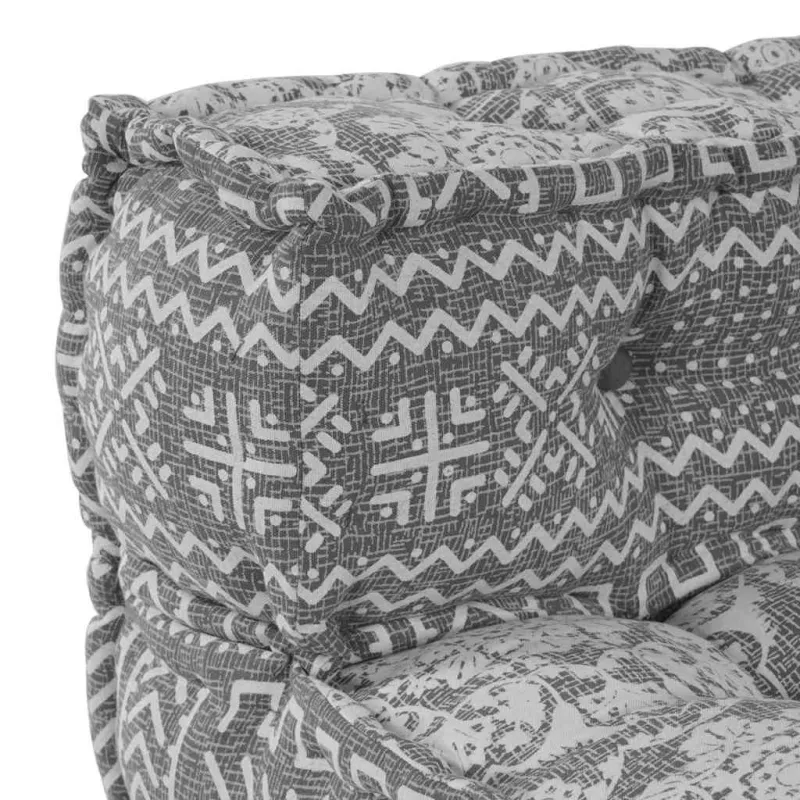 Modulinė sofa Šviesiai pilka 70 x 70 x 56 cm Audinys