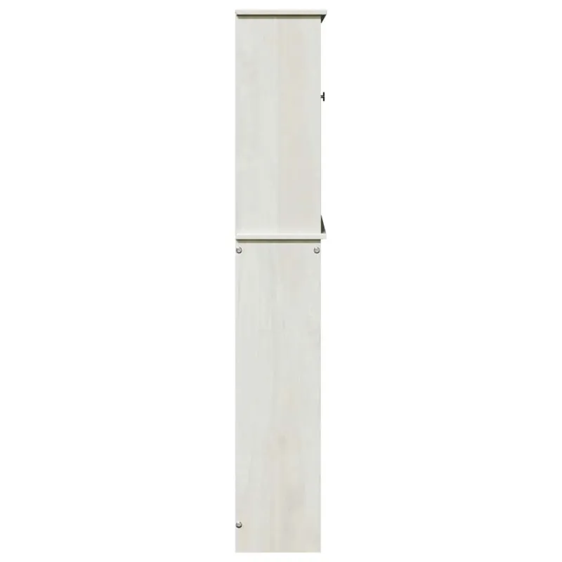 Tualeto spintelė VIGO Balta ir senovinė balta 60 x 27 x 161 cm