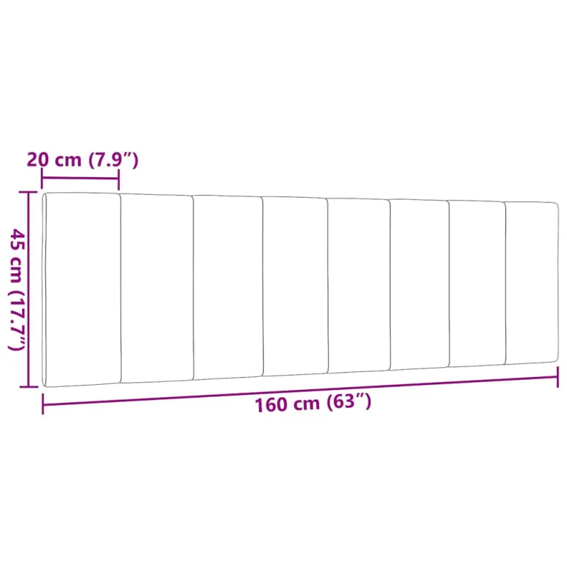 Galvūgalio pagalvėlė, Hanko, šviesiai pilkos spalvos, 160cm, audinys
