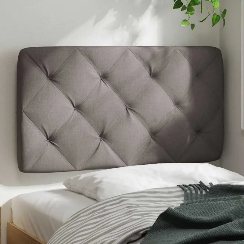 Galvūgalio pagalvėlė, taupe spalvos, 80 cm, audinys