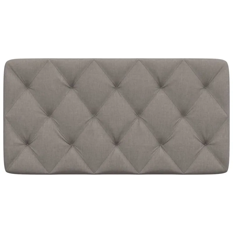 Galvūgalio pagalvėlė, taupe spalvos, 100 cm, audinys