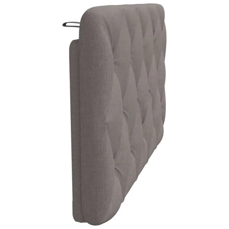 Galvūgalio pagalvėlė, taupe spalvos, 100 cm, audinys