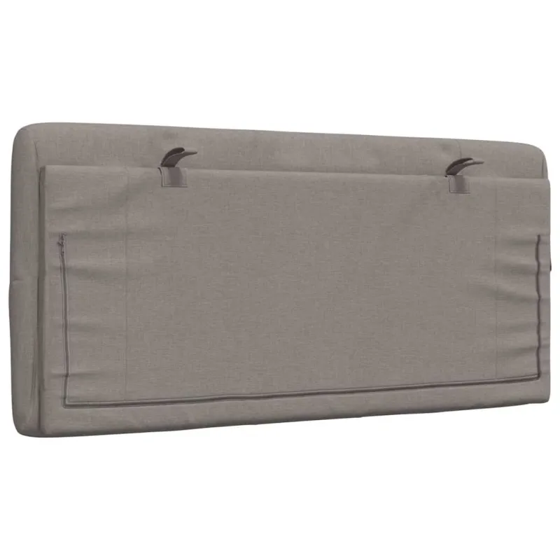 Galvūgalio pagalvėlė, taupe spalvos, 100 cm, audinys