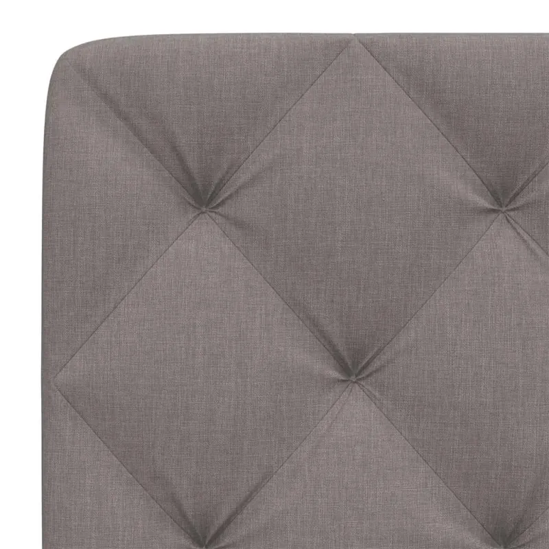 Galvūgalio pagalvėlė, taupe spalvos, 100 cm, audinys