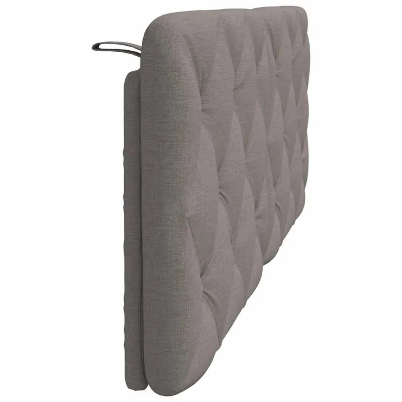 Galvūgalio pagalvėlė, taupe spalvos, 120cm, audinys