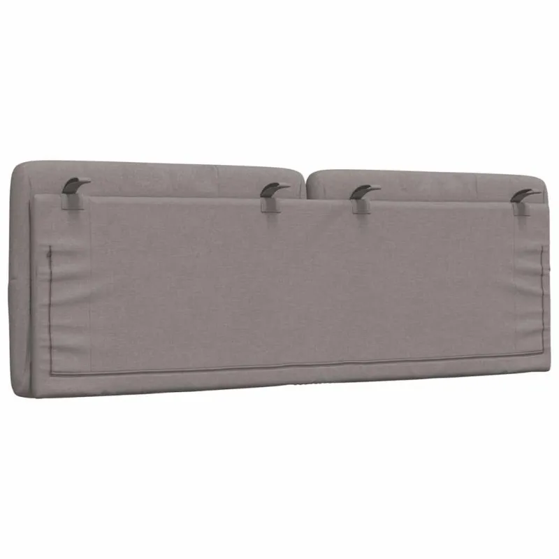 Galvūgalio pagalvėlė, taupe spalvos, 120cm, audinys