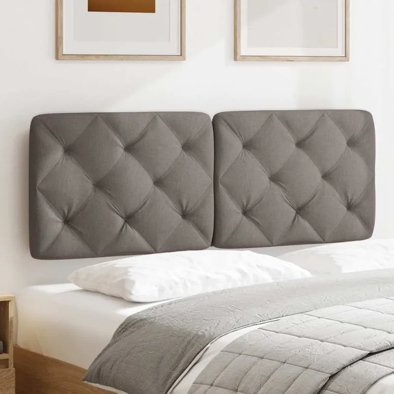 Galvūgalio pagalvėlė, taupe spalvos, 140cm, audinys