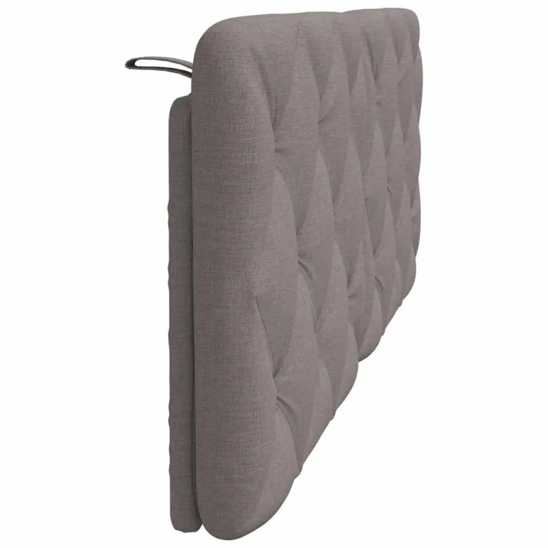 Galvūgalio pagalvėlė, taupe spalvos, 140cm, audinys