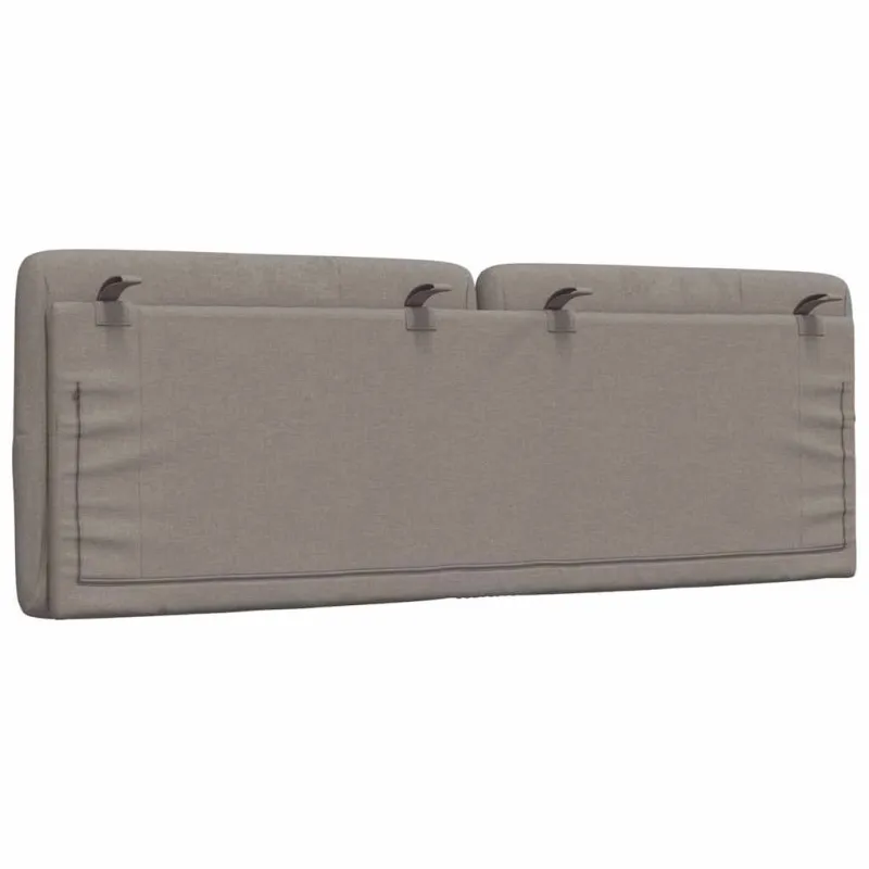 Galvūgalio pagalvėlė, taupe spalvos, 140cm, audinys