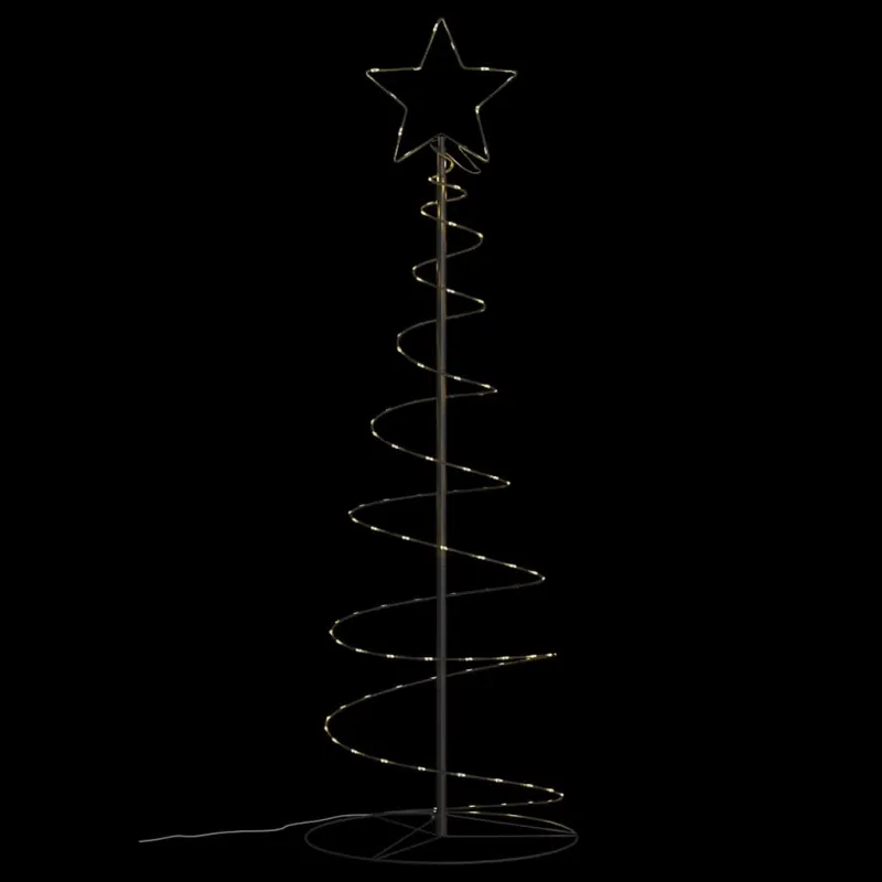 LED Kalėdų eglutė 100 LED Šiltai Balta 150 cm