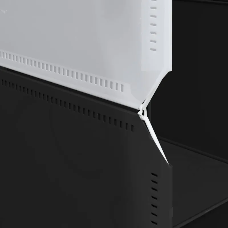 Storage Cube Organizer su 12 kubelių ir pakabinamų strypų PP