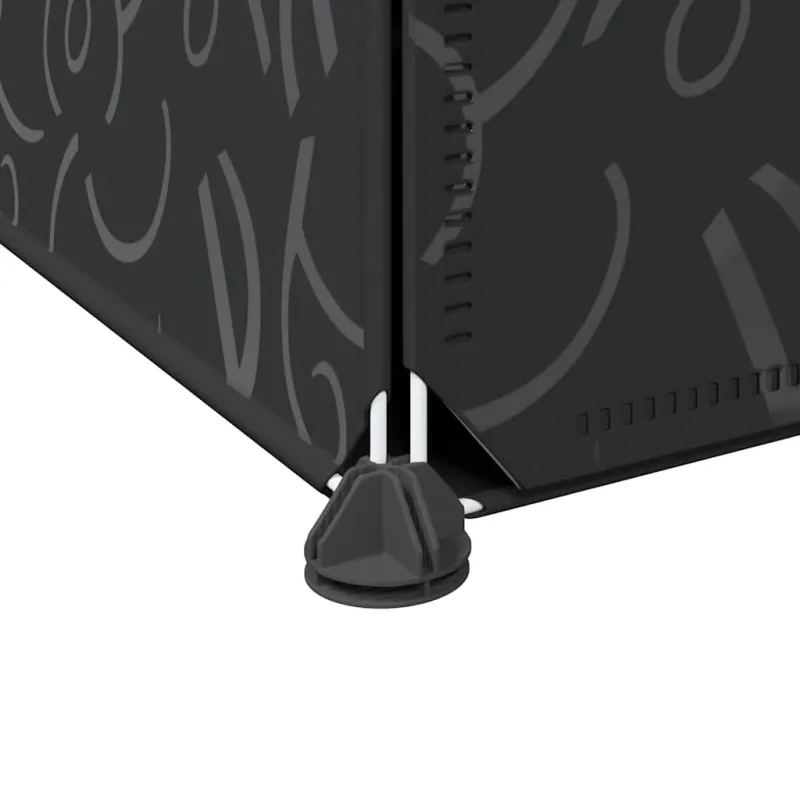 Storage Cube Organizer su 20 kubelių ir pakabinamų strypų PP