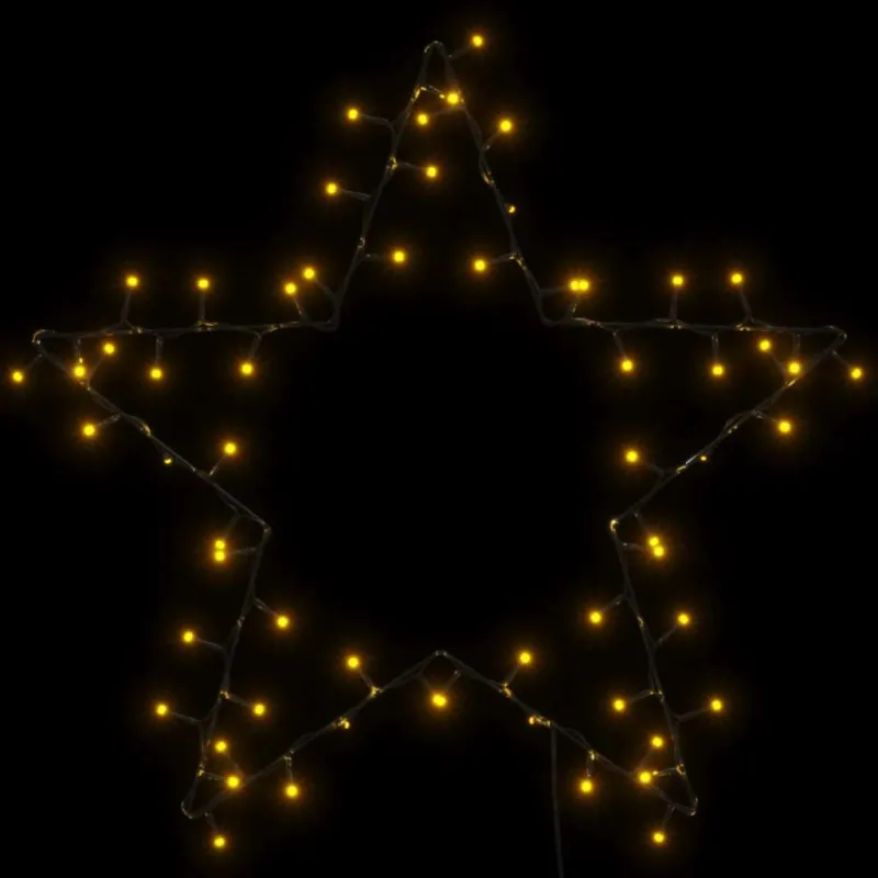Kalėdiniai žibintai Star Silhouette 80 LED šiltai balta