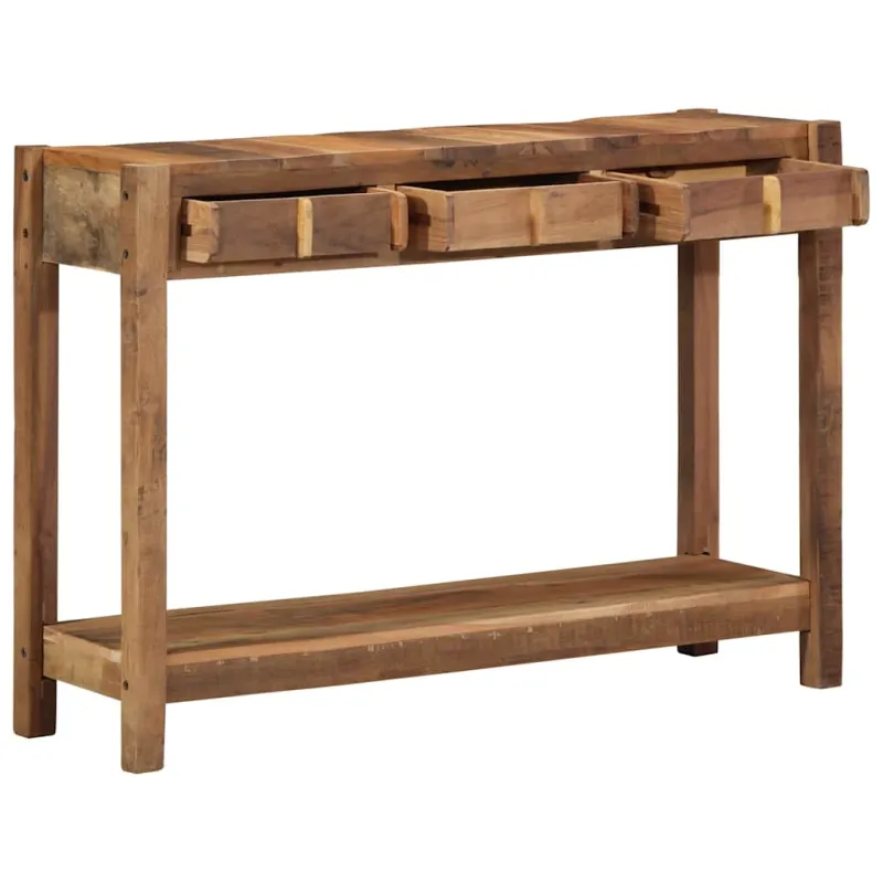 Konsolinis stalas Ruda 107 x 33 x 76 cm Kietas atkurtas medis
