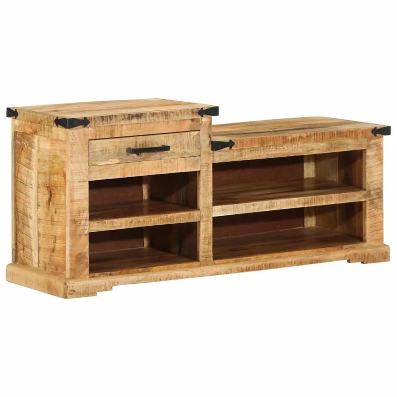 suoliukas su stalčių Ruda 110 x 35 x 50 cm Nesvarus mangas