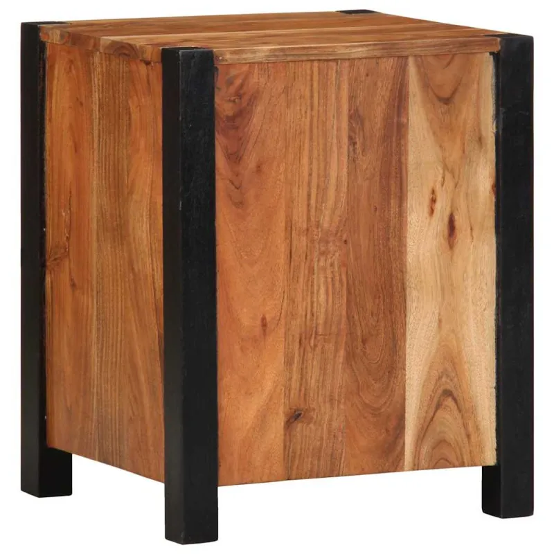 Šalia lovos spintelė 2 pcs Ruda 40 x 35 x 50 cm