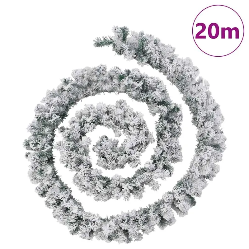 Kalėdų girlianda su LED lemputėmis Green 20 m PVC