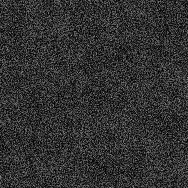 Neslystantis plaukuotas kilimas Tamsiai pilka 200 x 200 cm PP