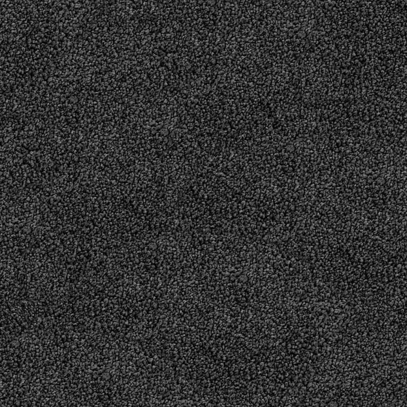 Neslystantis plaukuotas kilimas Tamsiai pilka 160 x 160 cm PP