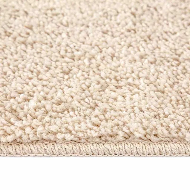 Neslystantis plaukuotas kilimas Kreminė 200 x 200 cm PP
