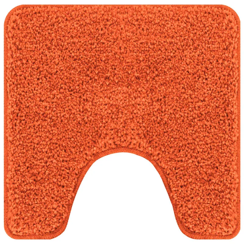 Antisklidus vonios kilimėlių rinkinys 2 pcs Oranžinė PP
