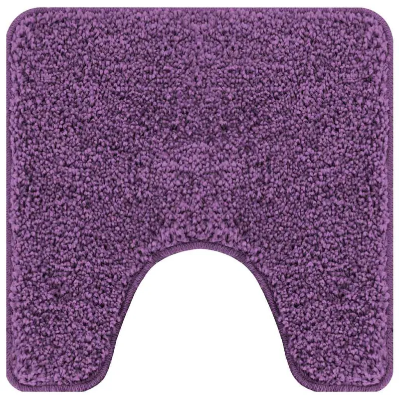 Antisklidus vonios kilimėlių rinkinys 2 pcs Violetinė PP