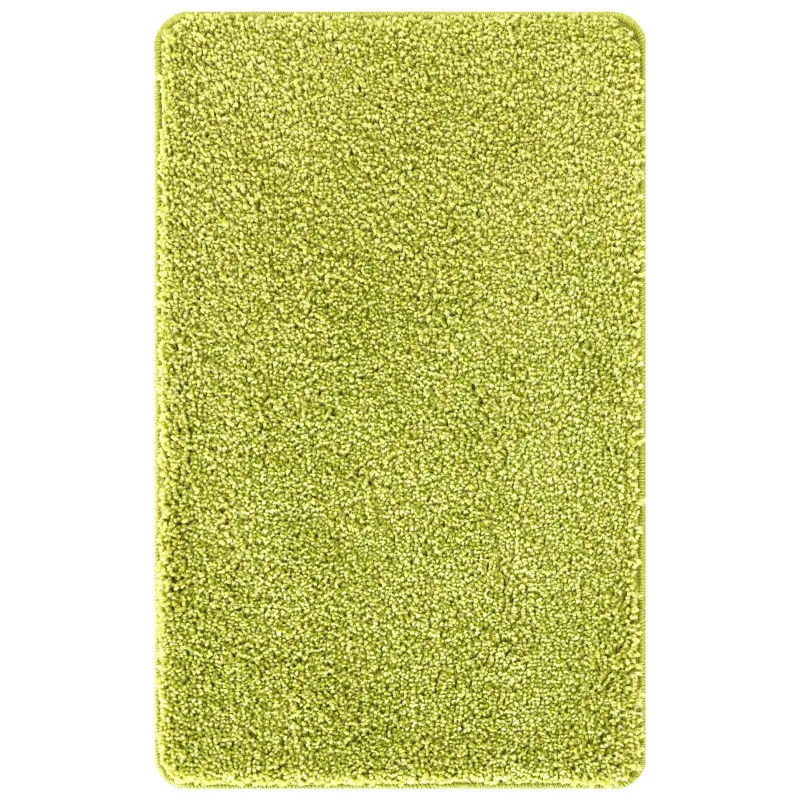 Antisklidus vonios kilimėlių rinkinys 3 pcs Žalia PP