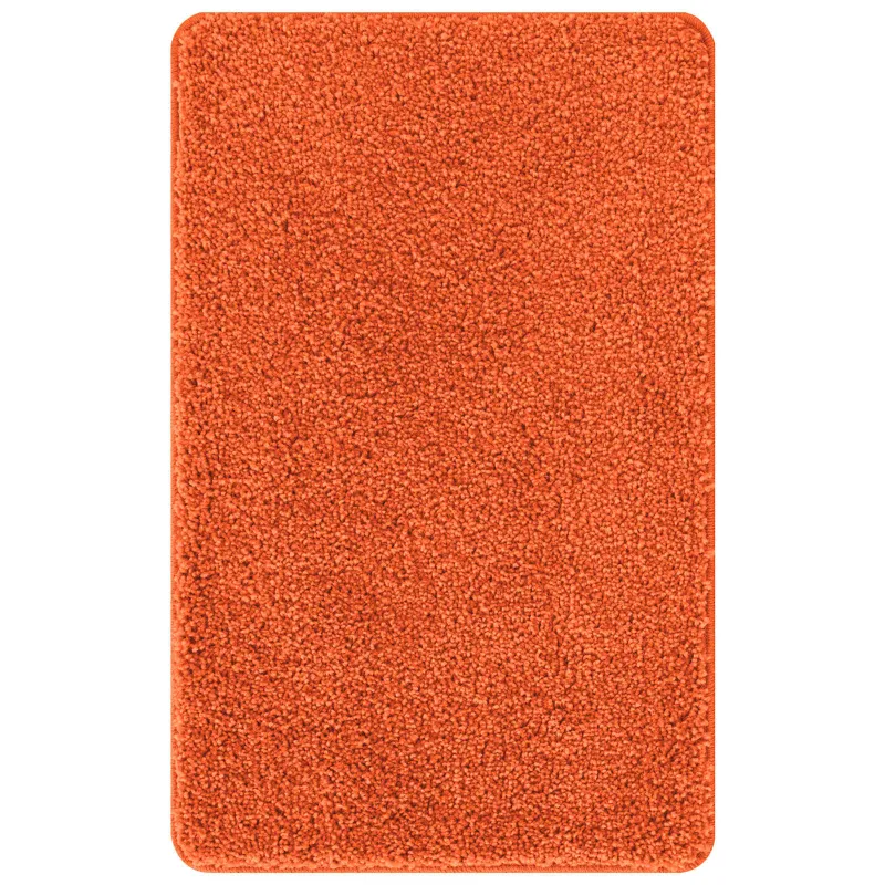 Antisklidus vonios kilimėlių rinkinys 3 pcs Oranžinė PP