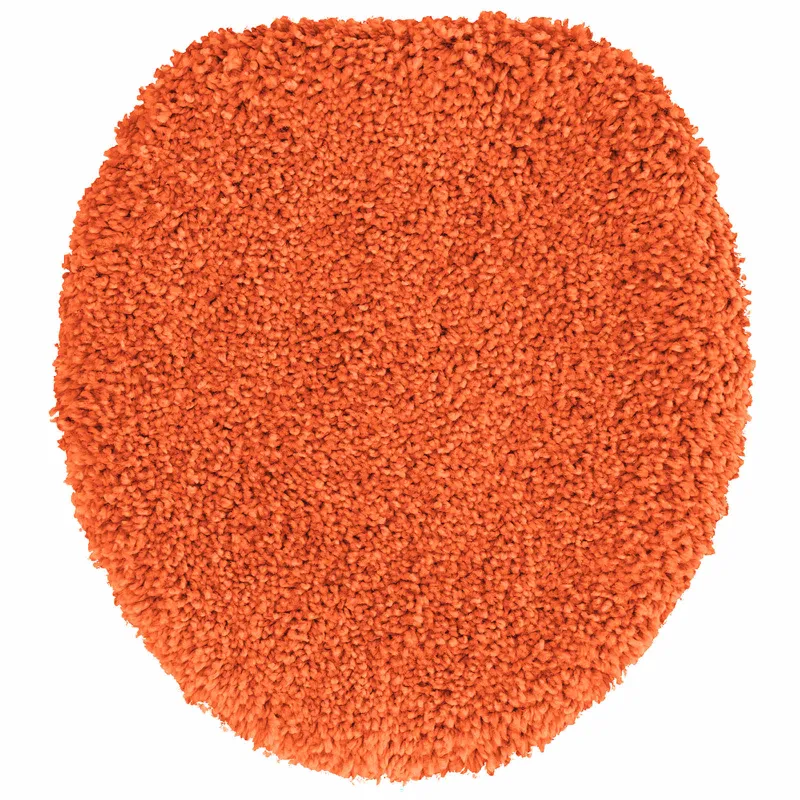 Antisklidus vonios kilimėlių rinkinys 3 pcs Oranžinė PP