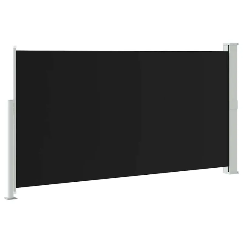 Terasos pertvara, juoda, 160 x 300 cm