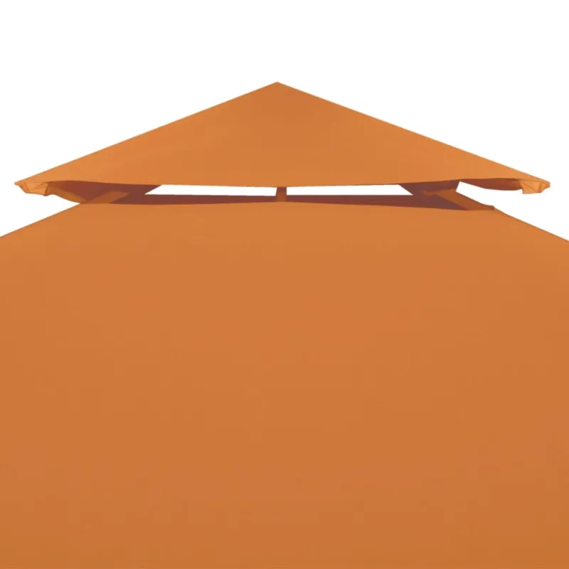 Pakaitinis pavėsinės uždangalas, oranžinis, 3x3m, 310g/m²
