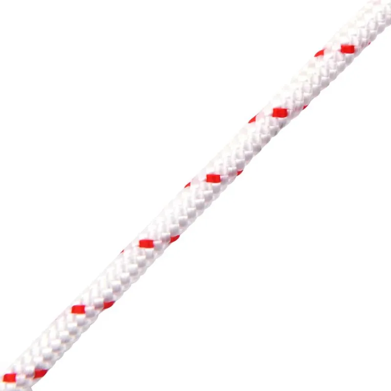 Pull Starter Cord Balta ir Raudona Ø3 mm 10 m Nailonas