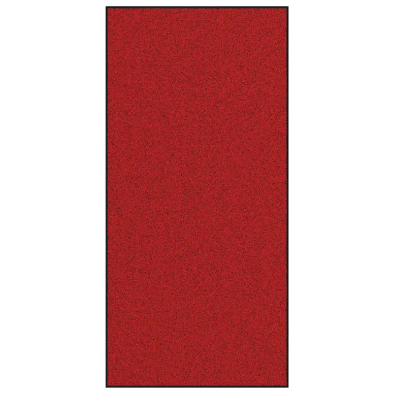 Durų kilimėlis Raudona ir Juoda 120 x 250 cm 100% poliamidas