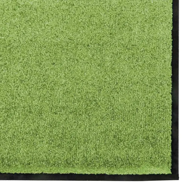 Durų kilimėlis Žalia ir juoda 120 x 300 cm Poliamidas ir PVC