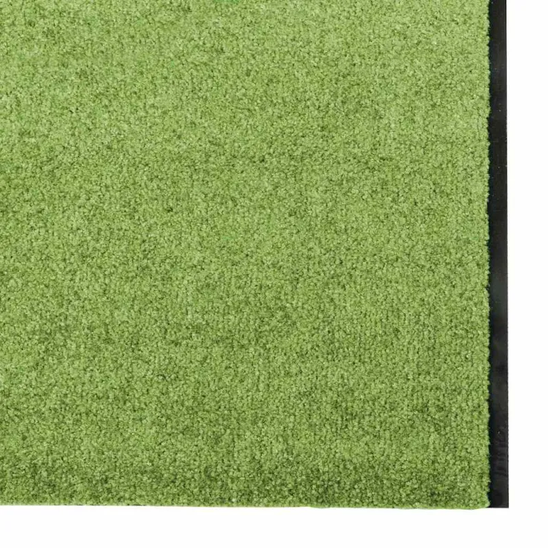 Durų kilimėlis Žalia ir juoda 120 x 400 cm 100% poliamidas