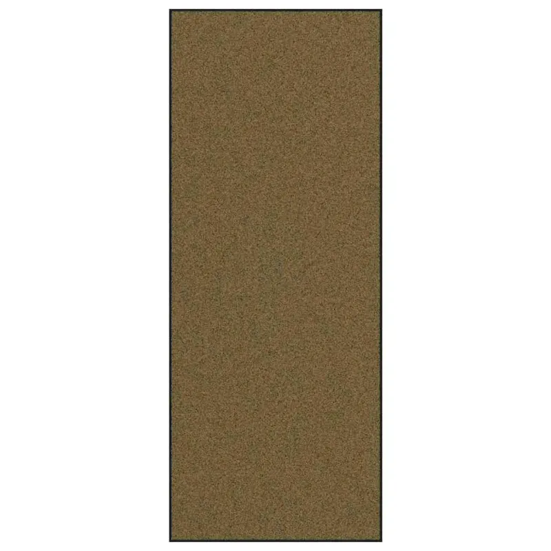 Durų kilimėlis Ruda ir juoda 120 x 300 cm Poliamidas ir PVC