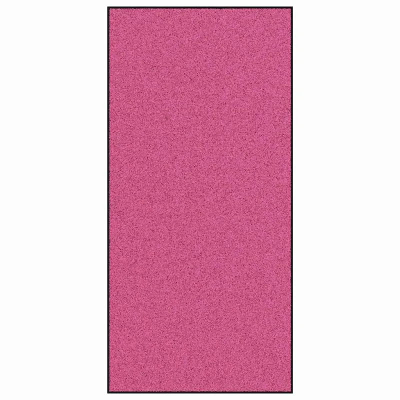 Durų kilimėlis Rožinė ir Juoda 120 x 250 cm 100% poliamidas