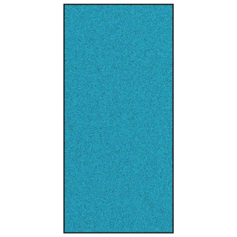 Durų kilimėlis Cianas ir Juodas 120 x 250 cm Poliamidas ir PVC