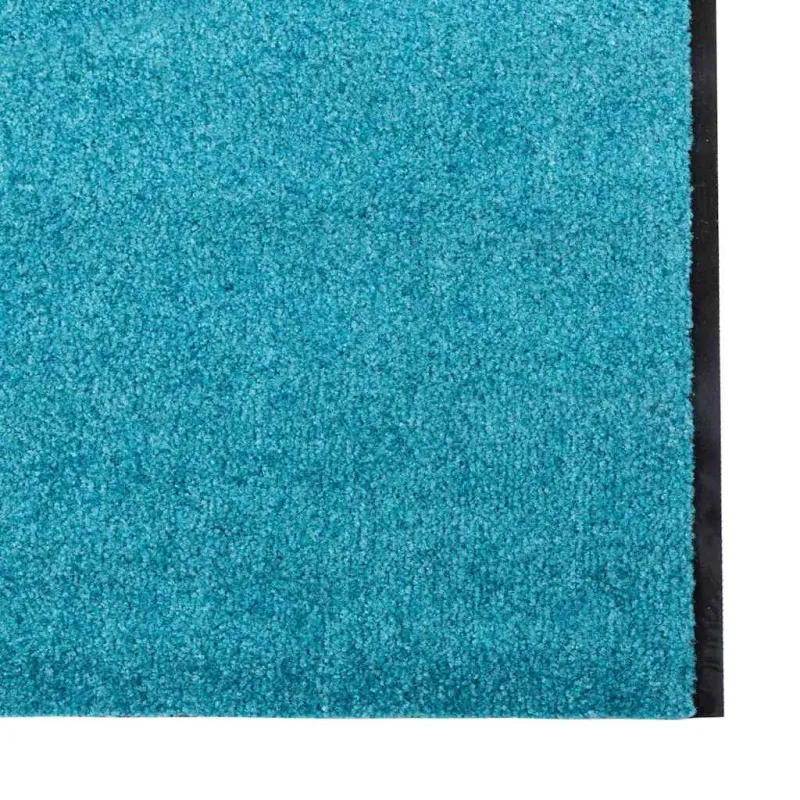 Durų kilimėlis Cianas ir Juodas 120 x 350 cm 100% poliamidas