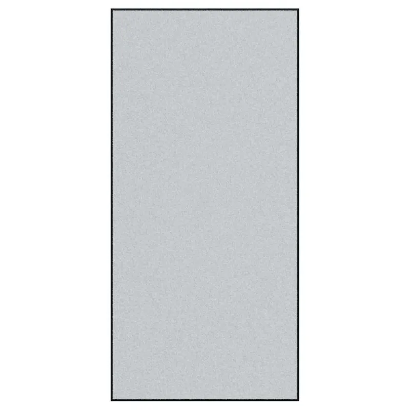 Durų kilimėlis Pilka ir juoda 120 x 250 cm 100% poliamidas