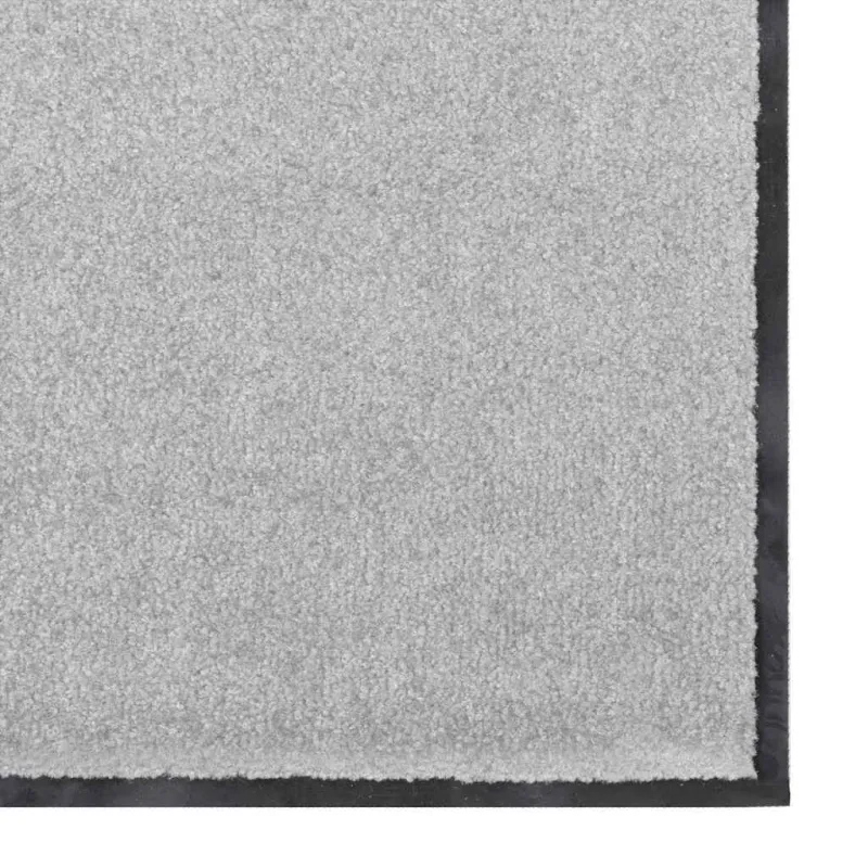 Durų kilimėlis Pilka ir juoda 120 x 300 cm 100% poliamidas
