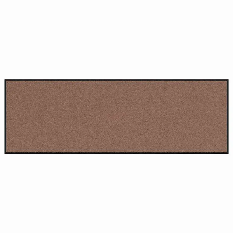 Durų kilimėlis Ruda ir juoda 60 x 180 cm 100% poliamidas
