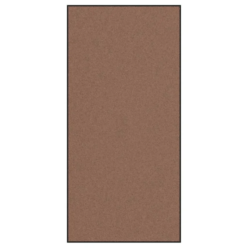 Durų kilimėlis Ruda ir juoda 120 x 250 cm 100% poliamidas