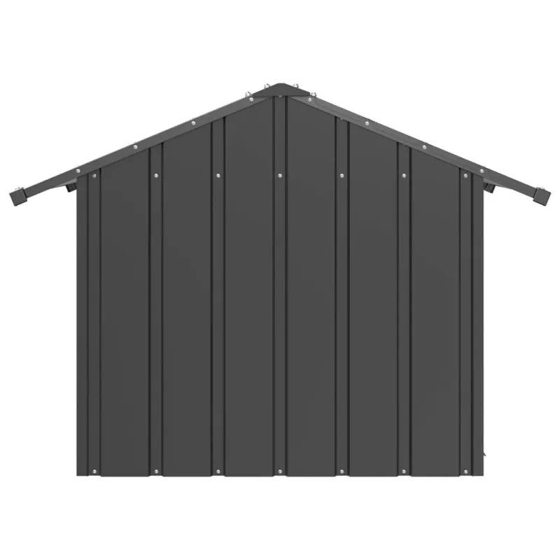šunų namelis su stogu 85x107x81 cm cinkuoto plieno