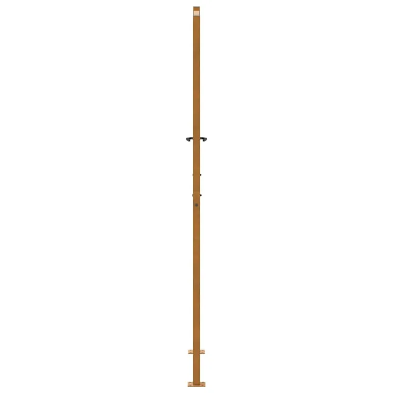 Sodo vartai, 100x200 cm, atsparūs oro sąlygoms, plienas, banguotos konstrukcijos
